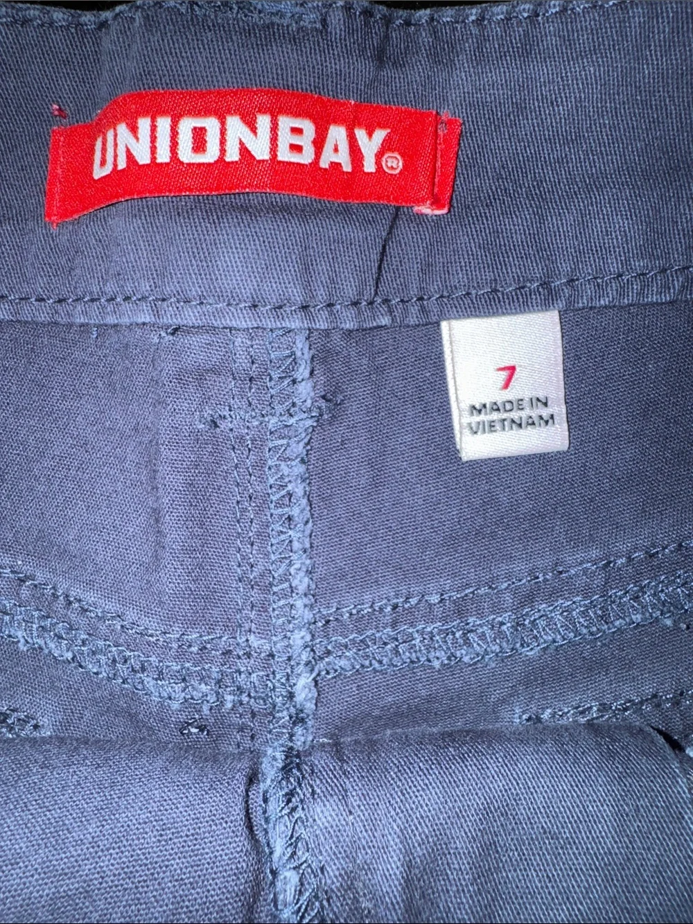 Women's Navy  Denim Shorts 7